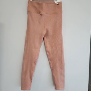 Offline by Aerie 7/8 High Rise Ribbed Legging  Size L Minimalist Yoga